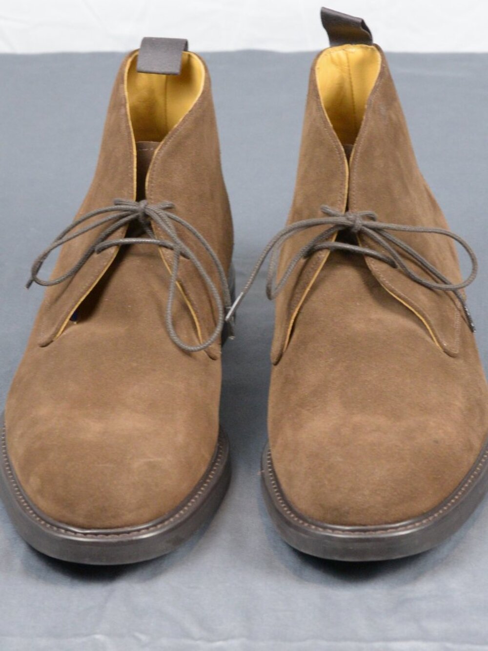 Charles Tyrwhitt Light-Brown Suede Chukka Boots Size 11/46 US12